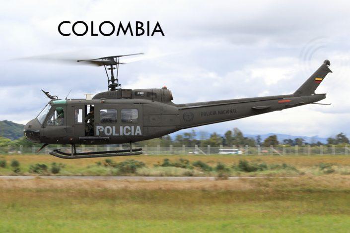 Colombian Police UH-1H