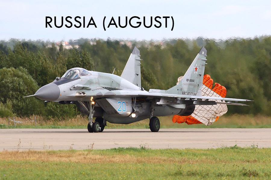 Tour Russia/Kubinka ARMY 2018 August 2018 4Aviation 4Aviation